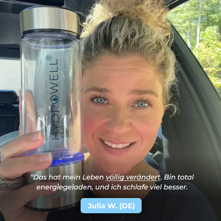 HydroWell® Wasserstoff-Wasserflasche